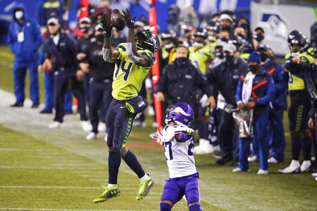 APTOPIX Vikings Seahawks Football